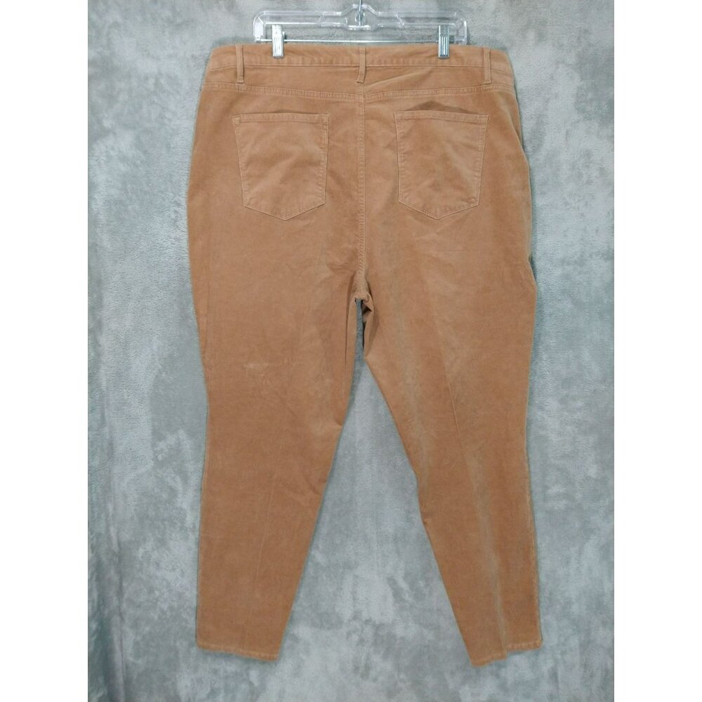 Women's Tan Corduroy Pants By Talbots - Picture 2 of 9